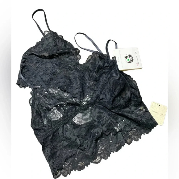 Free People Everyday Lace Longline Bralette (2 pack) - Picture 7 of 7